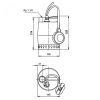 Grundfos UNILIFT KP150-A-1 1x220-230V 50Hz 5m Sch