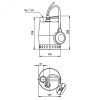 Grundfos UNILIFT KP250-A-1 1x220-230V 50Hz 5m Sch