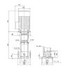 Grundfos CR45-1 A-F-A-E-HQQE 3x400D 50 HZ