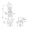 Grundfos CR3-9 A-A-A-E-HQQE 3x230/400 50HZ